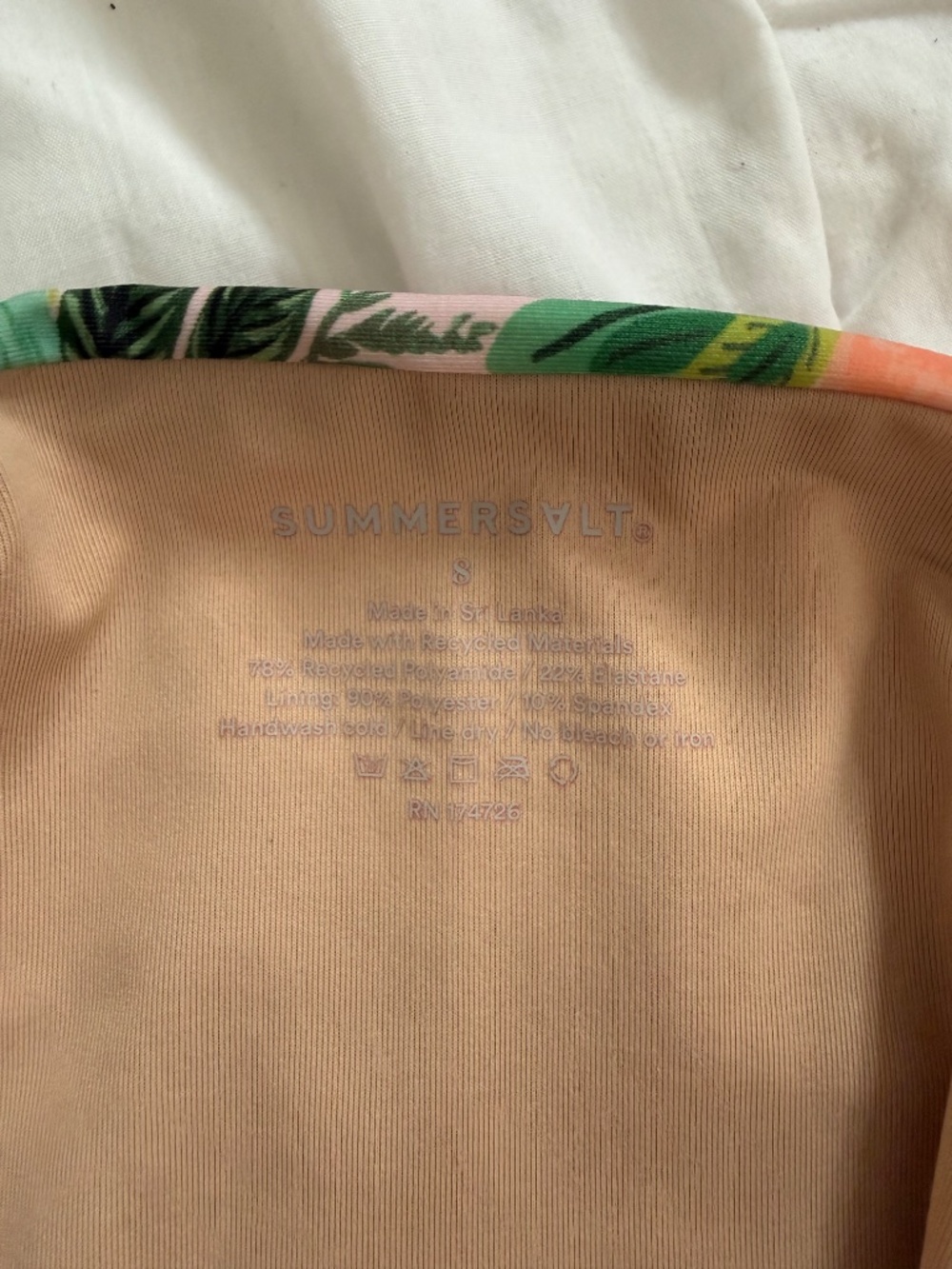 summersalt x Rifle Paper Ruffle Backflip - Picture 3 of 5
